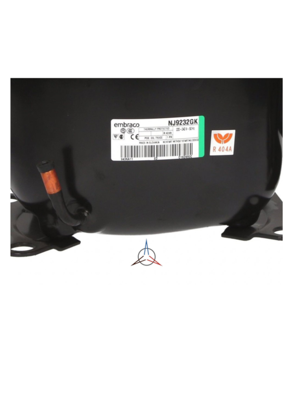 COM009MHBP COMPRESSOR NJ9232GK WITH VALVE - Image 2