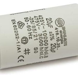 CDS0020.00 Condensador de trabajo 20mf