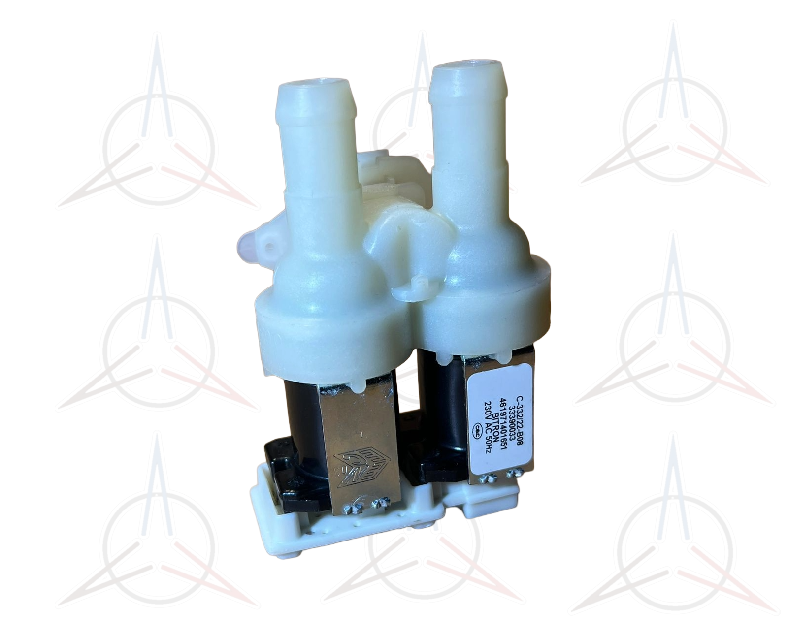 EVL010WH-Electrovalvula Lavadora 2 VÍAS WHIRLPOOL 480111100199 - Imagen 2