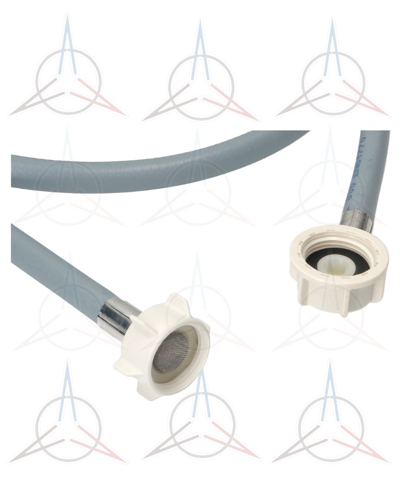 TEG021UN-Tubo entrada agua 1500 mm plástico tuerca 3/4 plástico UNIVERSAL - Imagen 2